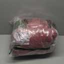 Cozy Lux Bedding Comforter Set 5 Piece, Red