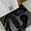 Trucker Bluetooth Headset, Wireless Headset with Mic, Bluetooth Headsets with Dual Noise Cancelling Microphone & Mute Button, 55Hrs Working Time PC Headsets for Cell Phones, Computer, Truck Driver (Black)