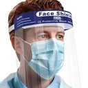 Magid Reusable Latex Free Clear Anti Fog Full Face Shield - FS004