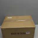 Kmiectse Clear Storage Bins with Lids - 4 Tier Plastic Bins with Wheels, Stackable Storage Bin, Closet Organizers Box for Bedroom, Living Room, 23 QT Folding Box with Magnetic door (White)