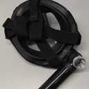 Zenoplige Full Face Snorkel Mask Adults,Dry-Top Snorkeling Gear with Camera Mount,Foldable 180-Degree Panoramic Scuba Mask for Snorkeling Diving Swimming Travel,Snorkel Mask Anti-Fog & Anti-Leak (Large-X-Large, Black)