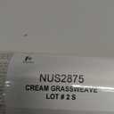 NuWallpaper Cream Vinyl Grassweave Peel & Stick Wallpaper, NUS2875
