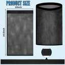 6Pcs Dryer Vent Lint Catcher Bags, Lint Trap Catcher for Dryer Vent for Outside