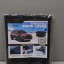 EcoNour Windshield Protector | Durable 600D Oxford Fabric | Waterproof Winter Car Cover for Pickup Truck, SUV & Mini Van | Essential Car Accessories | X-Large (74"x43")