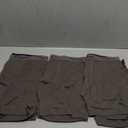 Organic Signatures 3-pack Soft Comfortable Mens 100% Organic Cotton Boxer Briefs (Large, Grey)