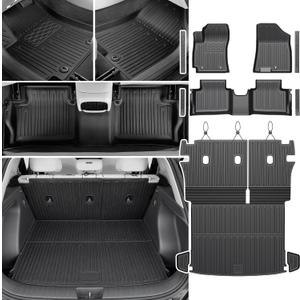 Floor Mats for Hyundai Kona 2024-2026 Gas Only, with Cargo Mat