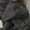 CozyLux California King Comforter Set with Sheets 7 Pieces, Black Seersucker Bed in a Bag Cal King Luxury Soft Bedding Sets with Down Alternative Comforter, Sheets, Pillowcases & Shams for All Season