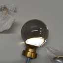 NICETOWN Gold Curtain Rod attachments, Set for Bedroom, (attachments only)
