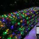 iBaycon 4ft x 6ft Christmas Net Mesh Lights, 8 Modes Timer Connectable Waterproof Christmas Lights for Trees, Bushes, Wedding, Garden, Outdoor Decorations (Multicolor, 1PACK)