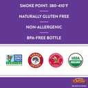 2 x Pompeian USDA Organic Smooth Extra Virgin Olive Oil, Contains Polyphenols, First Cold Pressed, 16 Fl Oz (EXP 10/25/25)