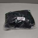 Floerns Women's Plus Size Elegant Fall Sweetheart Neck Long Sleeve Dress Solid Lantern Long Sleeve Mini Dress Going Out Dress (X-Large Plus, Black)