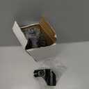 Desktop Mic Stand Portable Foldable Tripod with Mic Clip Holder and 5/8" Male to 3/8" Female Screw Adjustable Microphone Stand. (1 Pack)