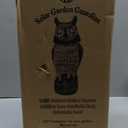 Solar Powered Garden Owl with Motion Detection, Rotating Head, Realistic Hoots and Silent Mode, Outdoor Statue and Sculpture, Owl Decoration for Home, Garden, Patio and Lawn