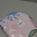 GzLeyigou Round Table Cloth Cover for Home Elastic Edge Waterproof Fitted Table Covers, 45"-56" Round Tablecloth for Picnic, Camping, Indoor and Outdoor, Tropical Flowers Hummingbirds