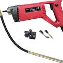 850W Handheld Electric Concrete Vibrator Vibrating Power Tool, Air Bubble Remover, 4.9 feet Flex Hose Immersion Shaft