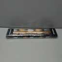 Garbendy Black Gold Foil Christmas Wrapping Paper Roll - Mini Roll - 17 inch X 120 inch Per roll - Reversible 3 Different Design with Glitter Metallic Foil Shine (42.5 sq.ft.ttl)