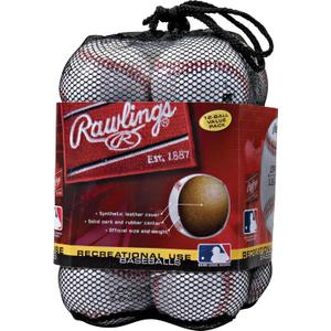 Rawlings | Official League Recreational Use Practice Baseballs | Youth | Bag of 12 | OLB3BAG12 | 12 Count