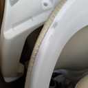 TRALT Ergonomic Office Chair - Desk Chair with Adjustable Headrest Lumbar Support Computer Chair - Mesh Comfy Chair with Flip-up Armrests - Gaming Chairs for Adults Home Office (Leather, Beige)