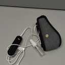 Heated Eye Mask Warm Eye Compress for Dry Eyes - Cordless Electric Heat Eye Mask with Temperature Timer Control Heating Pad for Dry Eye Relief, Stye, Blepharitis, Improve Sleep (Dark Grey)