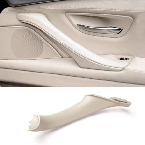 Jaronx Door Pull Handle for BMW 5' F10/F11,Right Side Inner Passenger Door Pull Handles for BMW F10/F11 520 523 525 528 530 535 2010-2016(Leather Outer Cover NOT Included)(Off-White)