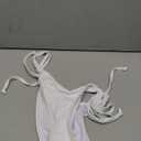 TZLDN Bikini Bottoms for Women Sexy Cheeky Side Tie Scrunch Butt Brazilian String Swimsuit Bathing Suit Bottoms (Small)