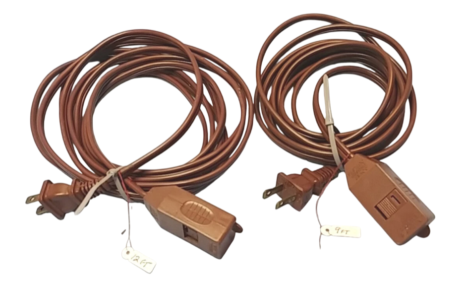  Extension Lamp Cords, 1 Pack 
