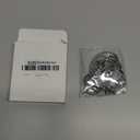 Dadanism Universal Phone Lanyard Set, Cellphone Chain Crossbody*1 Phone Wrist Strap*1 with 2 Tether Tabs for iPhone 16 and Most Smartphones, iPhone Charm for Women Girls Party Traveling, Silver (Extended)