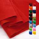 Red Felt Fabric 36" X 36"(1 Square Yard), 1.6mm Thick Soft and Durable Flexible Craft Felt by The Yard for Sewing DIY Art Craft Project Decorations