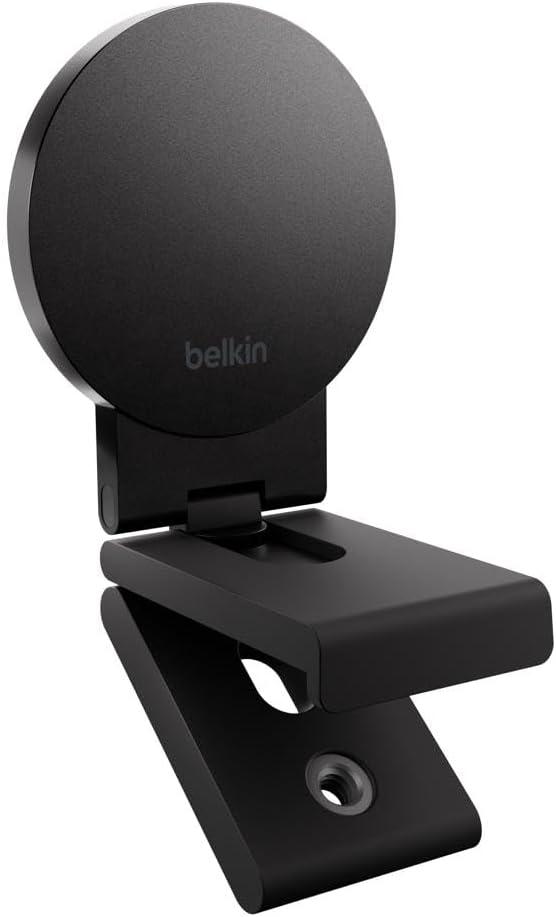 Belkin iPhone MagSafe Continuity Camera Mount for Mac Desktops & Displays, Compatible with iMac 2017 & Later, iMac Pro 2017, Studio Display, Pro Display XDR, iPhone Series