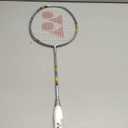 Yonex NanoFlare 700 Play Badminton Racquet (Silver/Sky Blue) (4UG5)