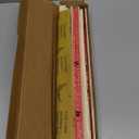 ifish 10PCS Carpet Tack Strips with Nails, with 180 Grit Sandpaper for Tufting Frame Concrete Subfloor Stairs Rug Gripper Adhesive Installation Helper