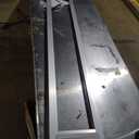 Ideal Pet Products Aluminum Pet Patio Door, Adjustable Height 77-5/8" to 80-3/8", 7" x 11-1/4" Flap Size, Mill/Silver