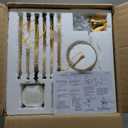 Panghuhu88 K9 Crystal Candle Chandeliers Lighting 15 Lights Pendant Ceiling Fixture Lamp for Dining Living Room Bedroom Hallway Entry Elegant Decoration (15 Bulbs)