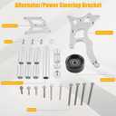 LS Truck Location Alternator & Power Steering Bracket Compatible with Chevelle LQ9 LQ4 LY5 4.8L 5.3L 6.0L