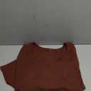 MANGOPOP Women's Long Sleeve Short Sleeve Bodysuit Sexy V Neck Body Suits Fitted Fall Going Out Tops. Size 3XL, Brown 