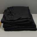 12 Packs Black Round Tablecloths 120 Inches Circular Table Cloth,Stain and Resistant Wrinkle Washable Polyester Table Cover for Wedding,Parties,Banquet,Buffet Table, Holiday,Dinner Tables Decorate (12 Pack 120 Inch)