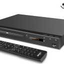 MEGATEK RegionFree HDMI DVD Player for TV, Compact CD/DVD Player for Smart TV, USB Port, Plays All Region DVDs & Multi Formats, Metal Housing, HDMI/RCA Cables & Remote Included