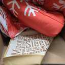 Christmas Comforter Queen Snowflake Comforter Set White Snowflake Red Christmas Bedding Sets