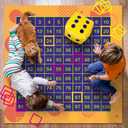 Hundred Activity Mat Math Rug Hundreds Chart Set 1-100 Counting Rug for Home Classroom, 4x4 ft Non-Slip Educational Activity Mat with Dice Frames, Large Math Learning Tool for All Ages