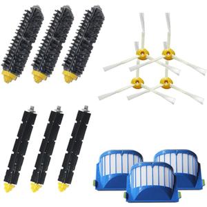 Replacement Parts Kit Includes Bristle & Flexible Beater Brush & Armed-3 Side Brush & Filters for iRobot Roomba 600 Series 614 618 620 630 640 650 651 660 665 670 680 685 690 692 694 695 Vacuum