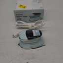 Travel Iron Mini with Steam for Clothes with Dual Voltage, Portable Mini Ironing Machine with Non-Stick Soleplate, Small Iron for Sewing, Quilting and Handcraft (Celadon)