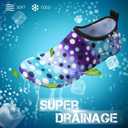 SIMARI Water Shoes for Women Men Swim Aqua Socks Beach Pool Essentials Barefoot Surf River Boat Kayak Sea Yoga Sand Exercise Sport Accessories Breathable Quick-Dry Adult Youth Kid Size SWS001, 36-37 US