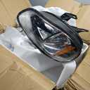 Halogen Headlight Assembly Compatible with M-2 M2 2002-2018 Pair | A06-51039-002 A06-51039-000 A06-35853-000 A06-75732-004 Black Headlamps with All Bulbs Included Left Right