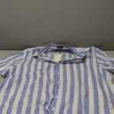JMIERR Men's Casual Stylish Short Sleeve Button-Up Striped Dress Shirts Cotton Beach Shirt
Size XL