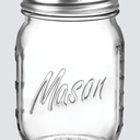 Mason Regular Mouth Glass Mason Jars with Lids and Bands, Used for Canning 135 Oz