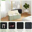 VinneGenzz Extra Large Storage Box with Zippered Lid 130L Jumbo Basket Bin