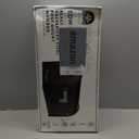 Architectural Mailboxes Edwards Weather-Resistant Steel Metal Post Mounted Mail Box for Outside, Black, Large Curbside Mailbox, USPS Approved for Residential Delivery