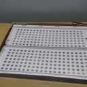 5 Pack Stackable Closet Storage Basket - Stackable Storage Bins, Multifunctional & Foldable Closet Organizer Waterproof, Wardrobe Cupboard Space-Saving Hat Storage Drawer Organizer, White