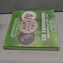 CRAFTILOO Embroidery Kits for Adults Hand Embroidery kit for Beginners with Stamped Embroidery Patterns Starter Embroidery Kit. Needlepoint kit Cross Stitch kit for Teens& Adults Cactus (Note To Self)