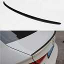 Rear Trunk Spoiler for Audi A3 S3 RS3 Sedan 2014-2020 Gloss Black